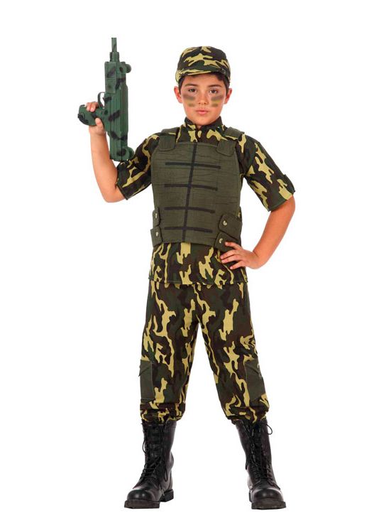 Disfraz de Militar infantil