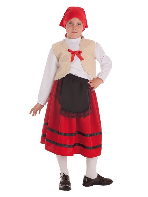 Disfraz de pastora con Chaleco