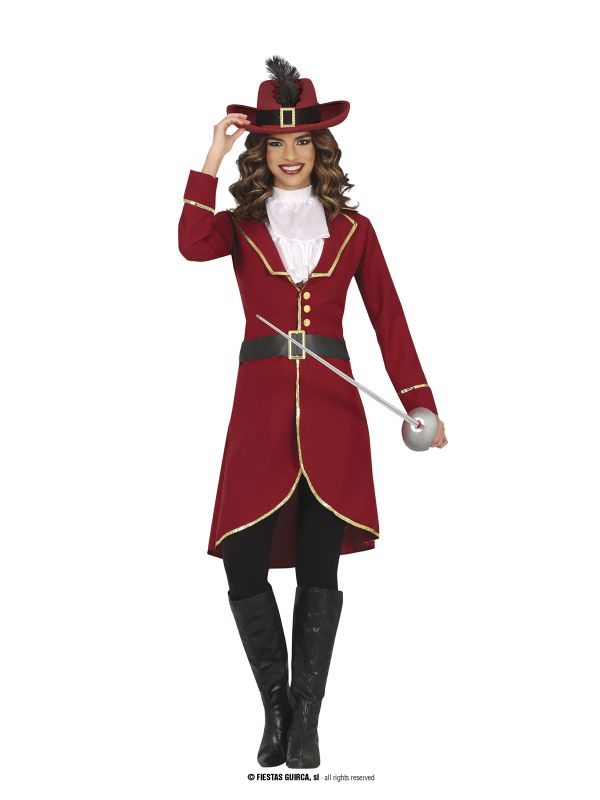 Disfraz de capitana corsaria