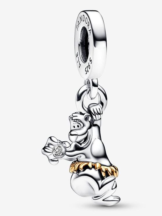 Charm Colgante Baloo 100 aniversario de Disney con Diamante sintético