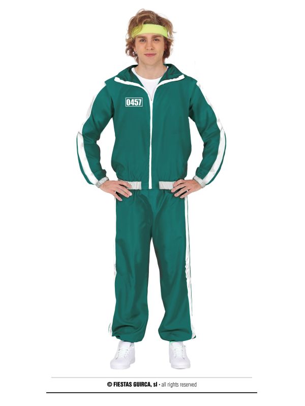 Disfraz de Gimnasta Verde