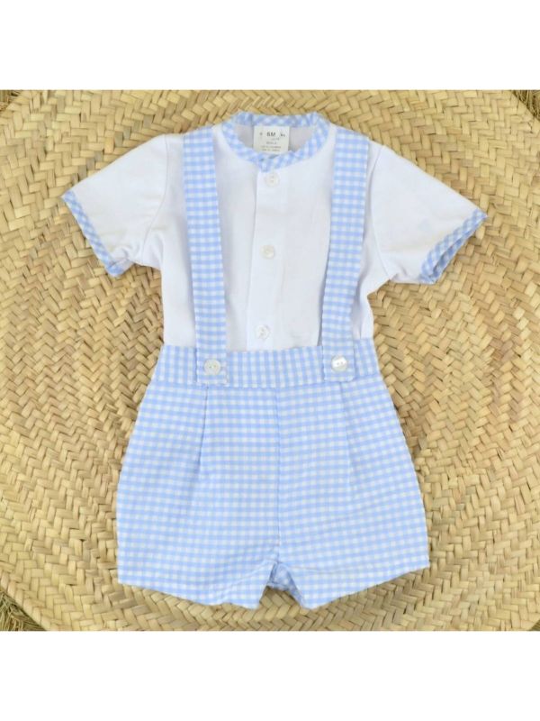 Conjunto niño peto pantalón pikni