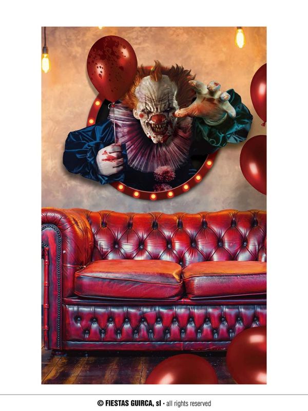 Decoración adhesivo Payaso