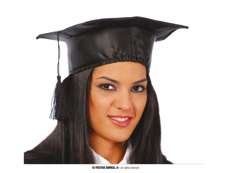 Birrete Estudiante Tela