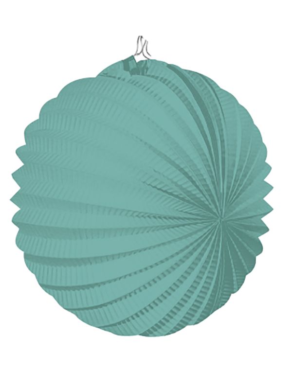 Bolsa de 12 faroles de color Verde Agua