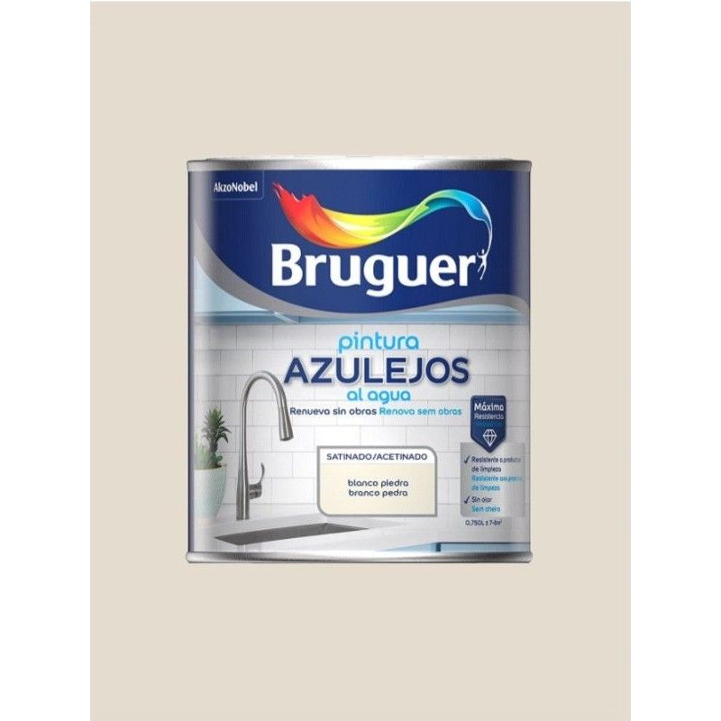 Pintura Azulejos Al Agua Satinado