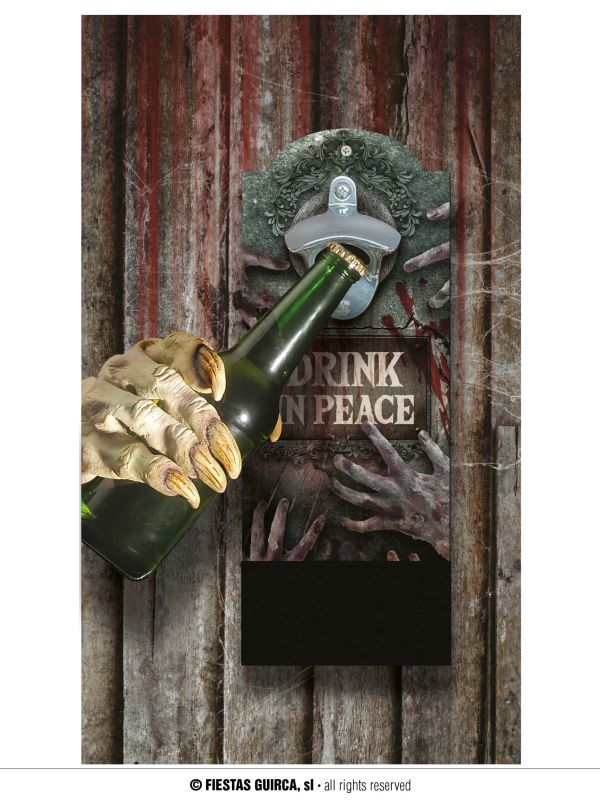 Abrebotellas de Halloween para pared