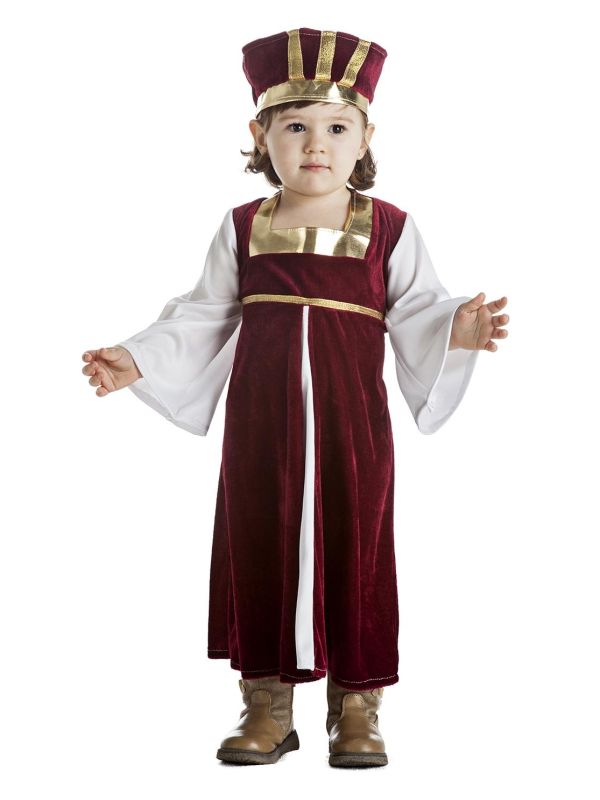 Disfraz de Princesa Medieval bebe