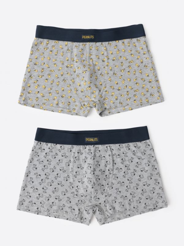 Pack 2 boxers classic peanuts