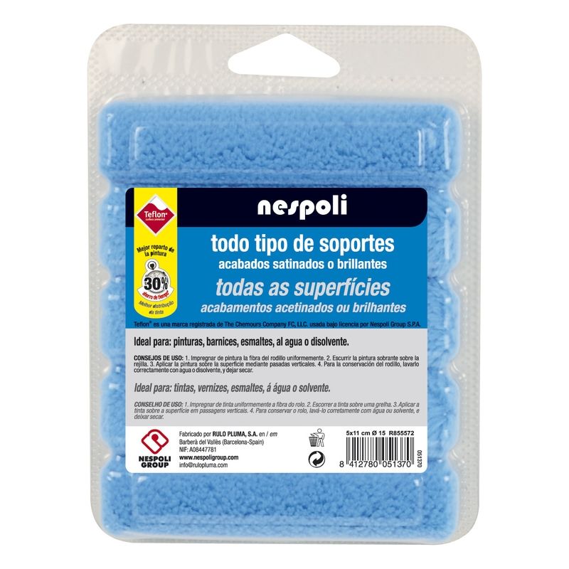 Pack Recambio Texas Esmaltar 11 cm. 15 ø mm - 5 Recambios R855572