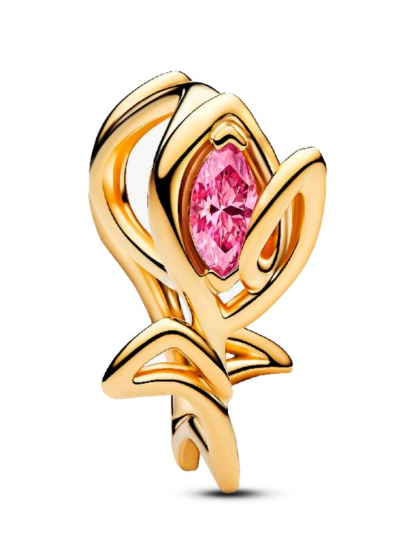 Charm Pandora Tulipán Calado Baño Oro 