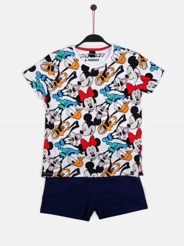 Pijama niño manga corta Mickey & Friends