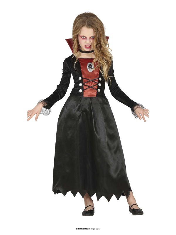 Disfraz de Vampiresa infantil