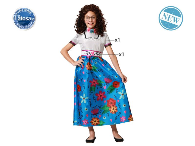 Disfraz de Colombiana Infantil