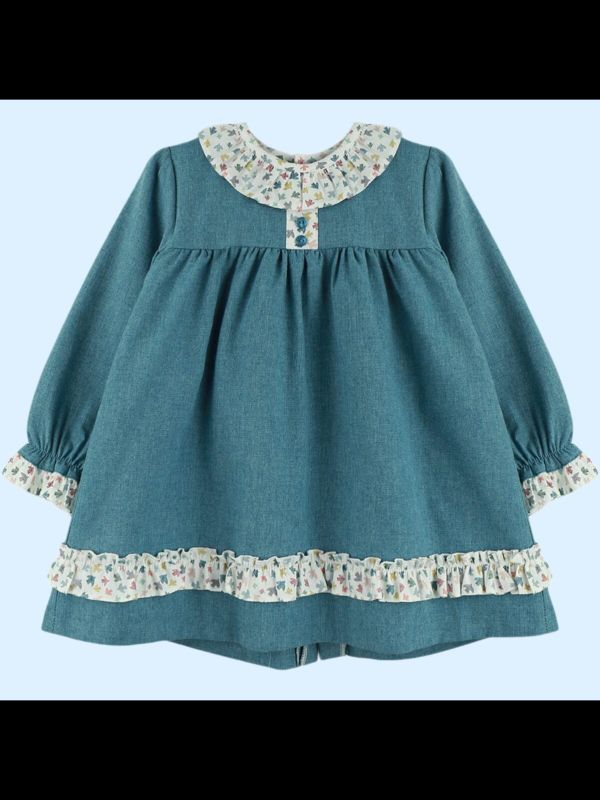 Vestido niña pajaritos