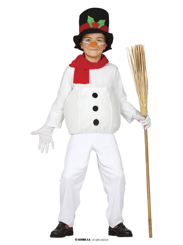Disfraz de Muñeco de Nieve Infantil