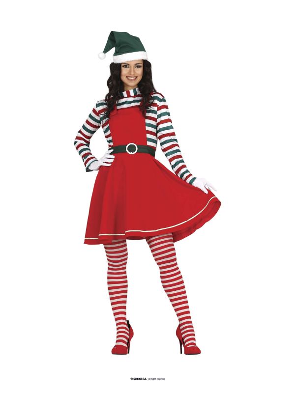Disfraz de Ayudante de Santa chica