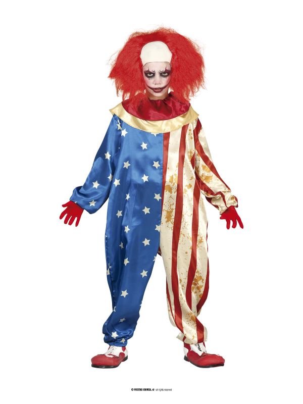Disfraz de Patriot Clown