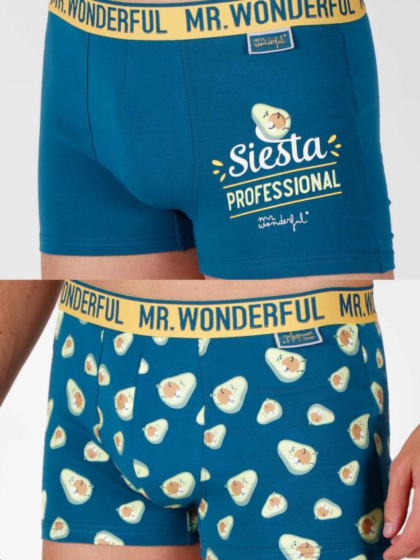 Pack 2 Boxer aguacate Mr. Wonderful
