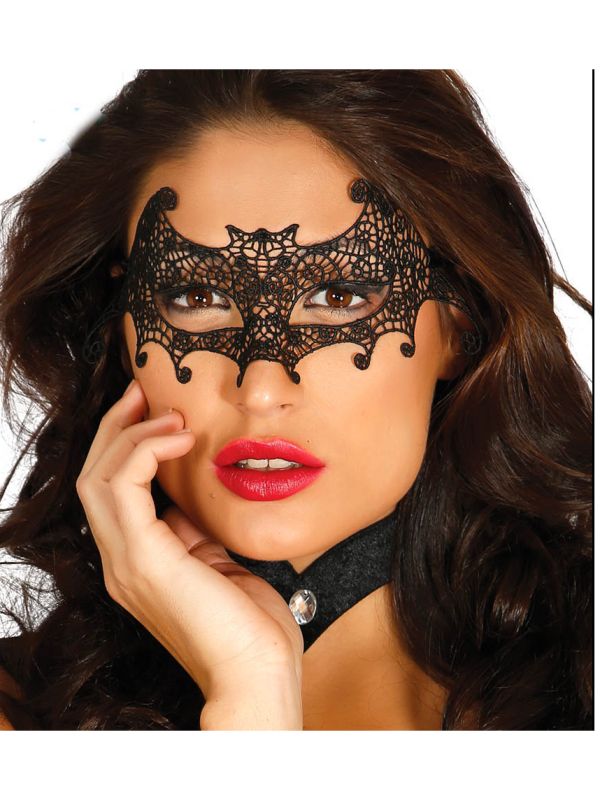 Antifaz Murciélago bordado