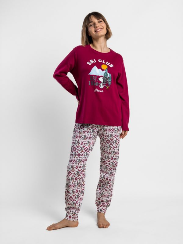 Pijama mujer Ski Club Peanuts