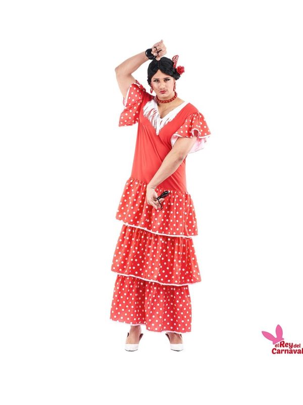 Disfraz de Sevillana para Hombre