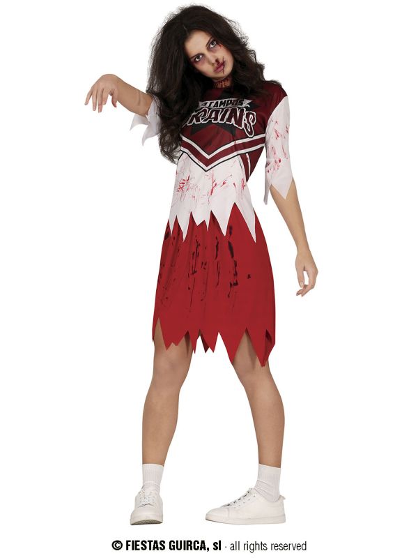 Disfraz de Jugadora de Rugby Zombie