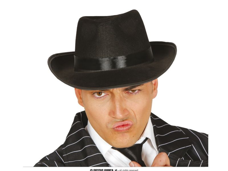 Sombrero Ganster Negro