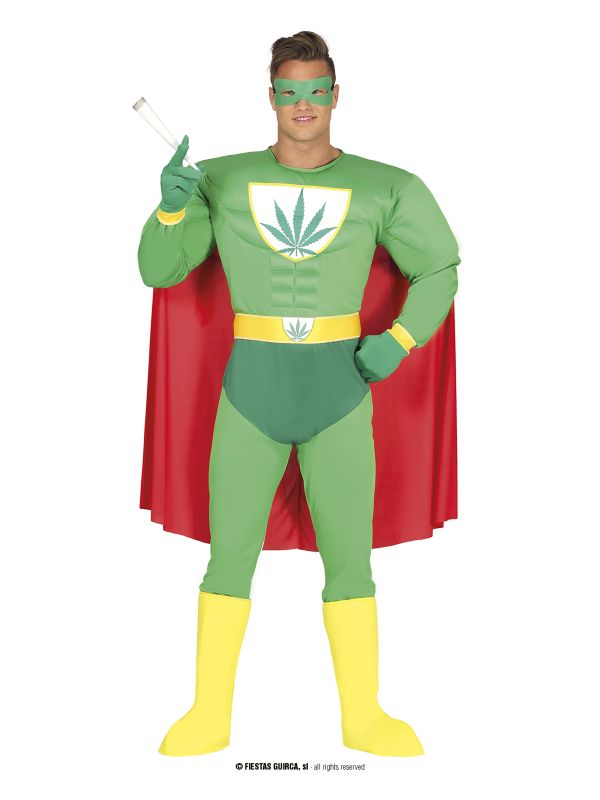 Disfraz de Superhéroe Marihuana
