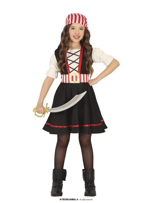 Disfraz de Pirata niña