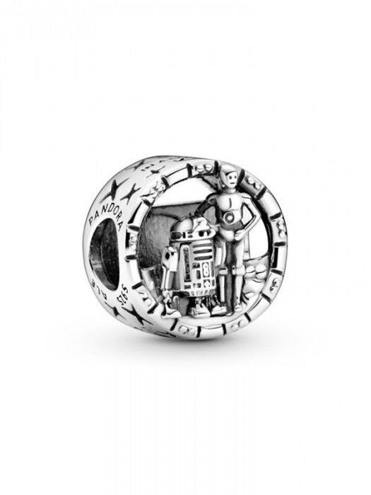 Charm Pandora Star Wars C-3Po y R2-D2 