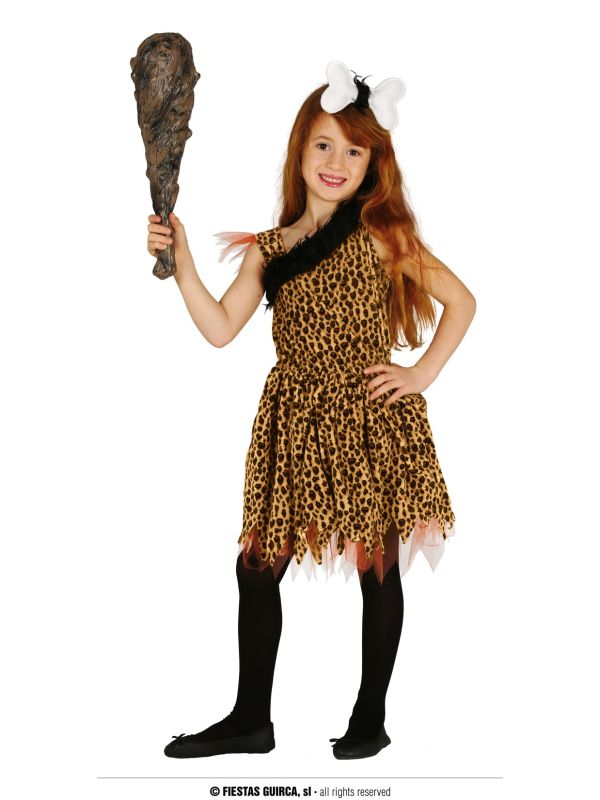 Disfraz de Troglodita niña