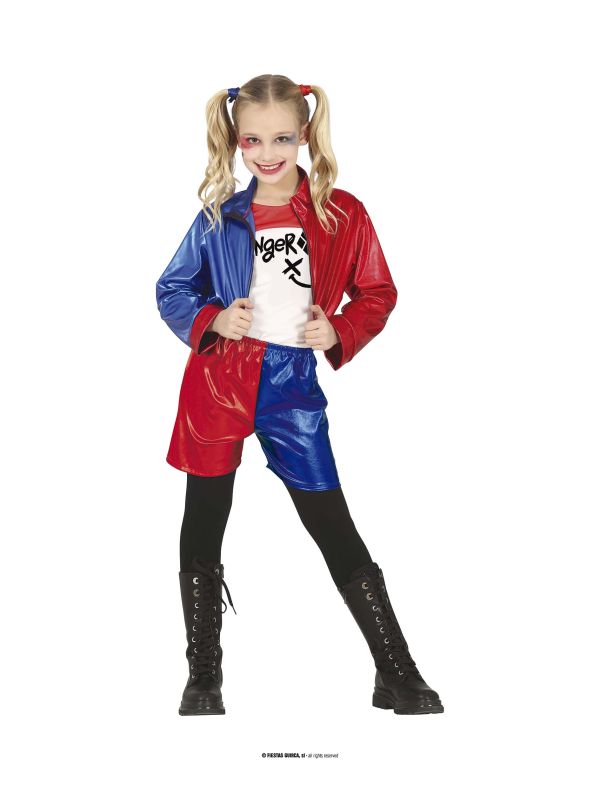 Disfraz de Payasa Asesina Infantil