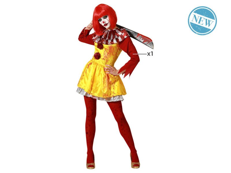 Disfraz de Payasa Asesina