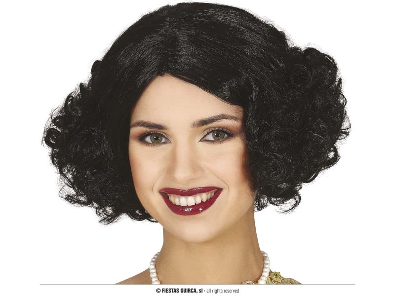 Peluca Años 20