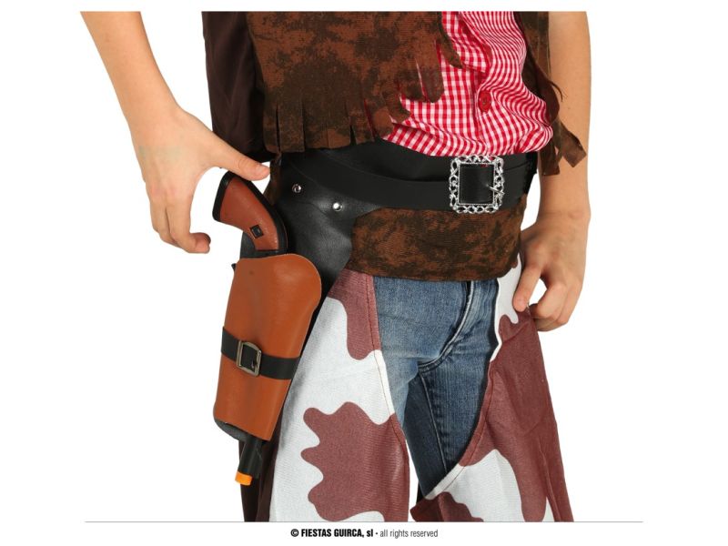 Cartuchera con pistola infantil