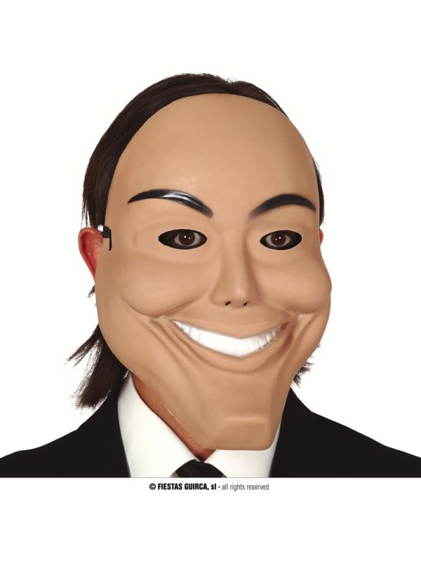 Careta ladrón sonriente