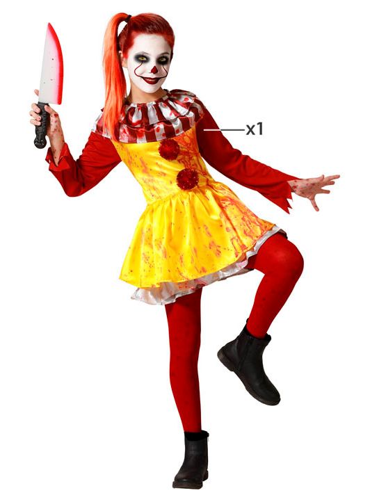 Disfraz de Payasa sangrienta