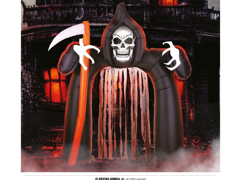 Arco Hinchable cortina muerte