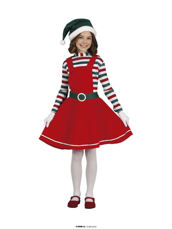 Disfraz de Elfa de Santa Infantil