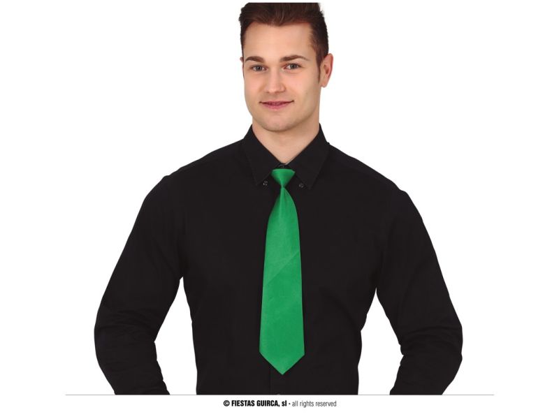 Corbata verde