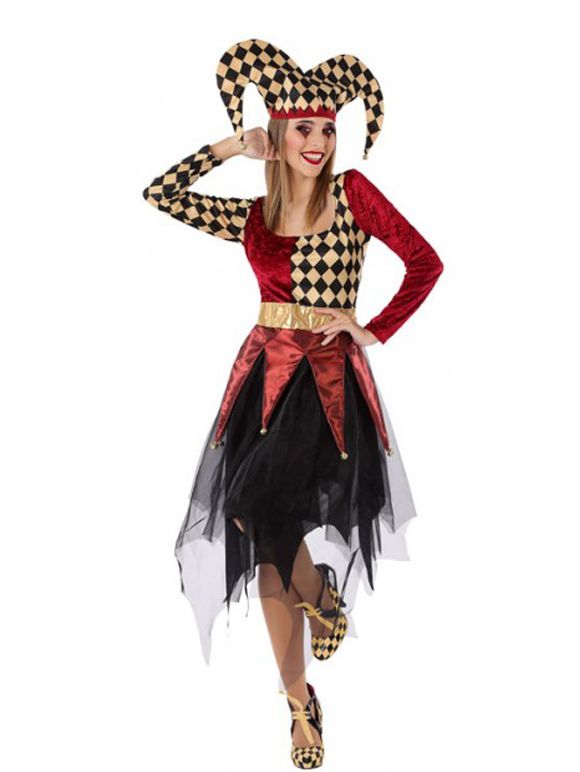 Disfraz de Arlequina Roja