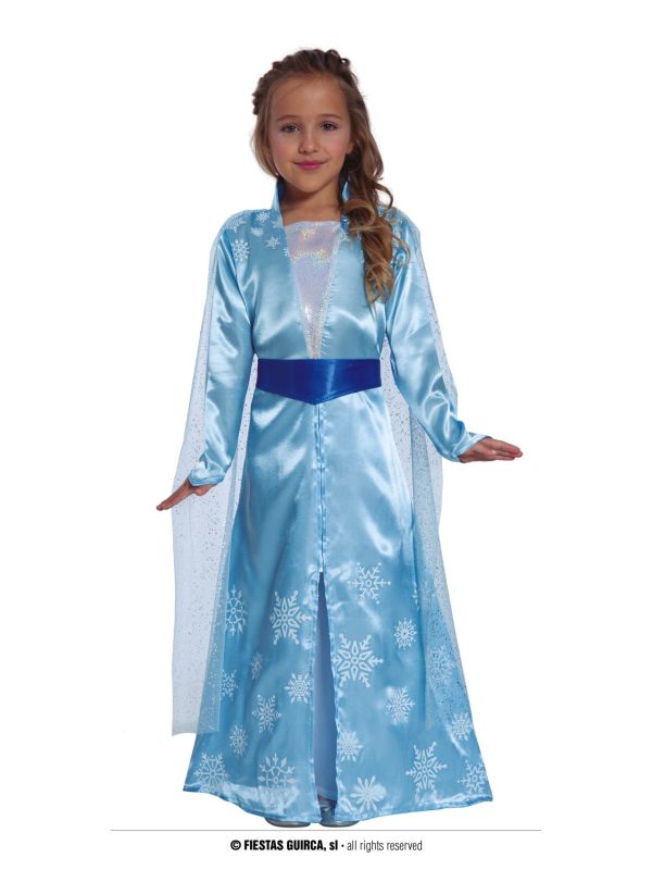 Disfraz de princesa del hielo