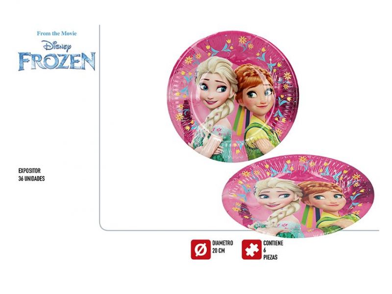 Platos de Frozen