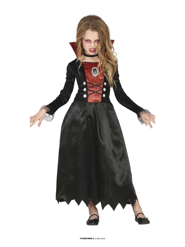 Disfraz de Vampiresa infantil