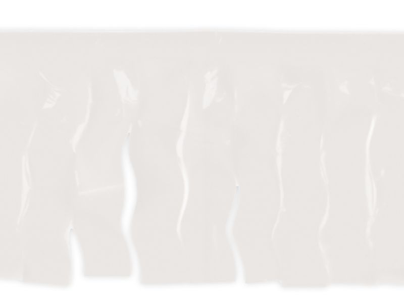 Bolsa de Fleco de plástico Blanco