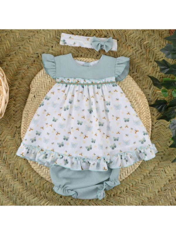 Jesusin bebé con braga y diadema savia