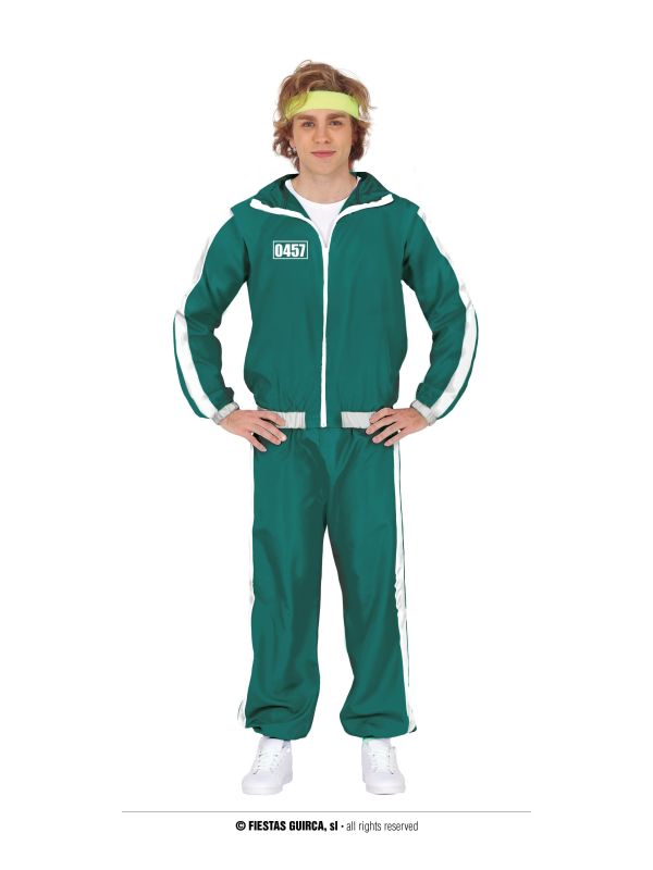 Disfraz de Gimnasta Verde