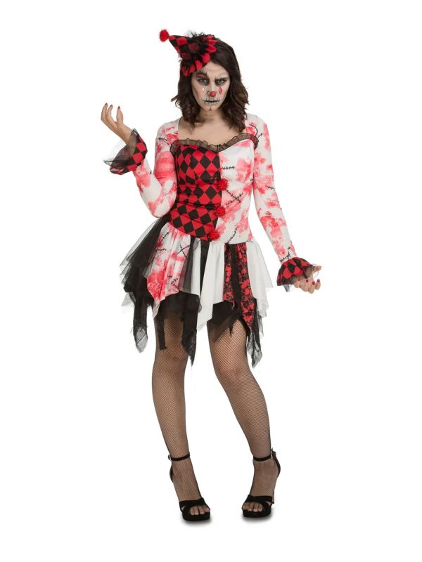 Disfraz de Payasa Diabólica