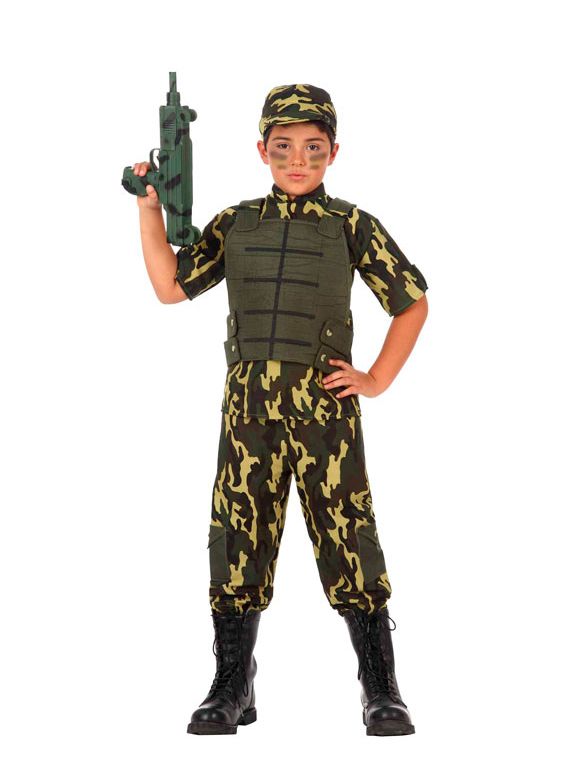 Disfraz de Militar infantil